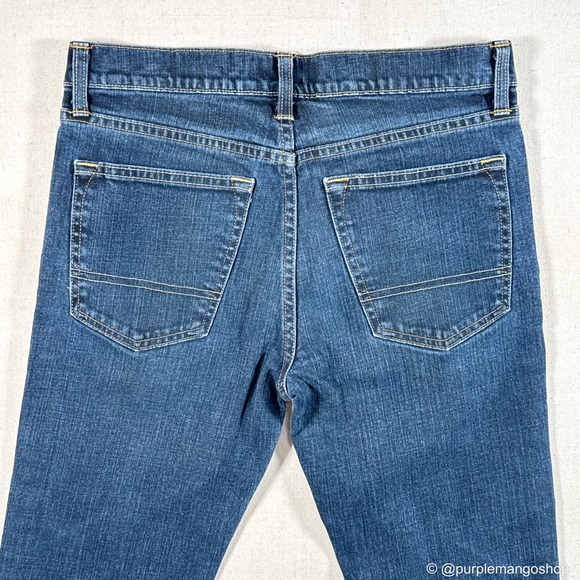 Arizona Jean Co. Y2K Skinny Jeans | Dark Wash | Mens 31x34 | Distressed Denim - Picture 9 of 12
